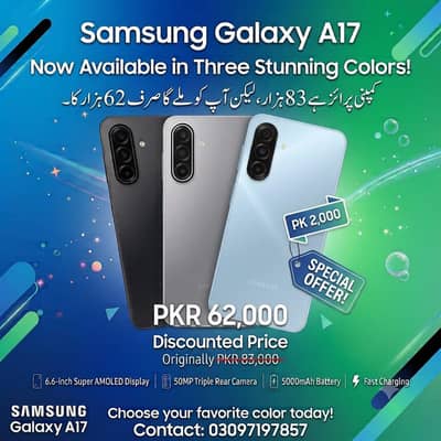 Samsung Mobile A17 8/256