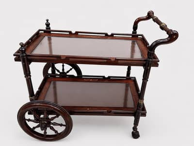 Wooden Serving / Tea Trolley – Excellent Condition