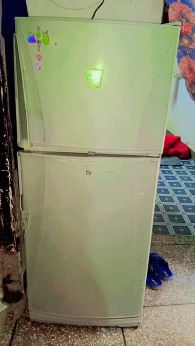 dawlance company refrigerator for sale best conditions 2 doors yellow