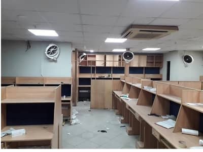 Sami Furnished Area 2200 Square Feet Brand New Corporation Office Available For Rent In Barket Market Garden Town Lahore