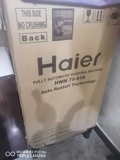Haier washing machine model hwm 75-918