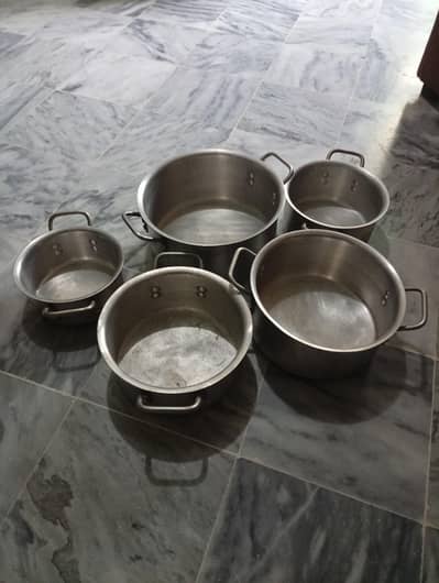 5 silver patila