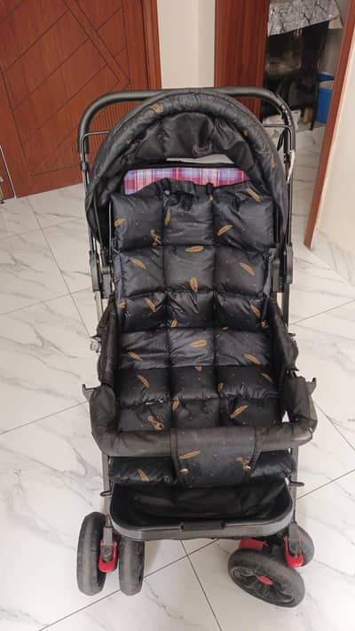 Imported Premium Baby Stroller | Foldable | Padded Seat