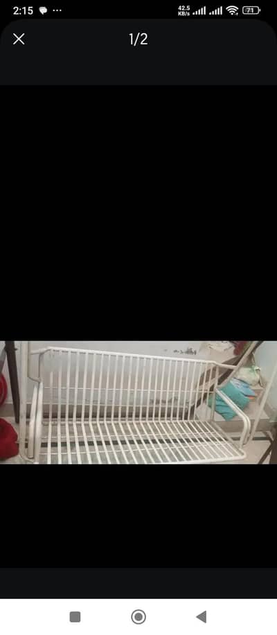Iron outdoor swing/jhola