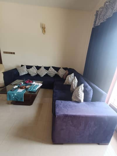 L shaped sofa