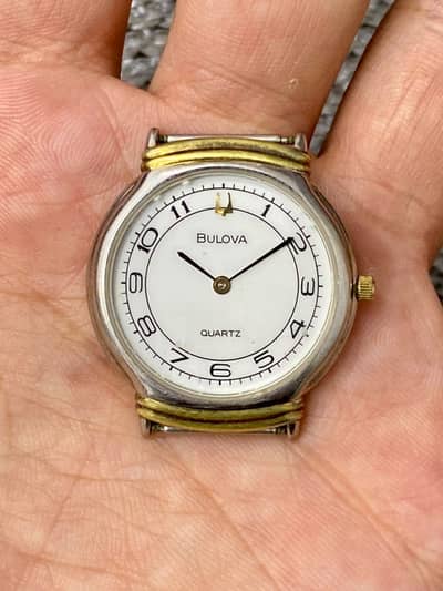 Bulova quartz watch