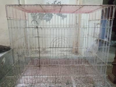 Bara steel hen cage 3.5 ft lahore