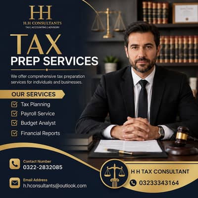 Sales Tax, Income Tax Return, Tax Consultant, FBR, Tax Filer, NTN,SEC