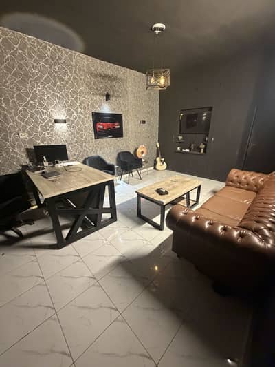 Executive table steel base