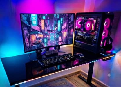 Premium Gaming PC Full Setup | MSI GAMING Monitor | PC+MONITOR ONLY