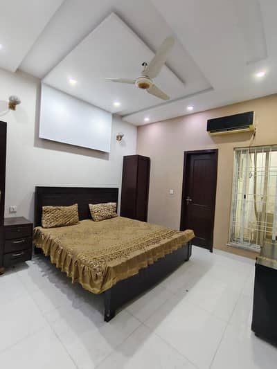 4 Marla Lower Fully Furnished portion Available in D1 Block Near umt johar town Lahore