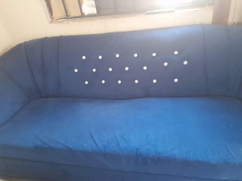 velvet 3seater +single 2sofas 0