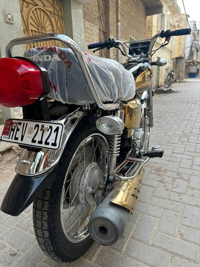 Honda cg125 27 serial 2025 model