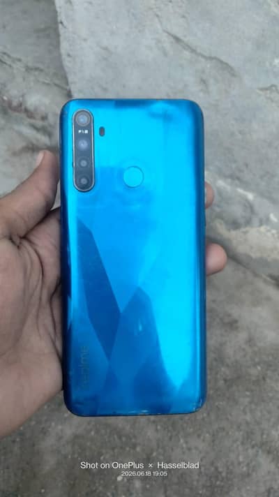 Realme 5 with box