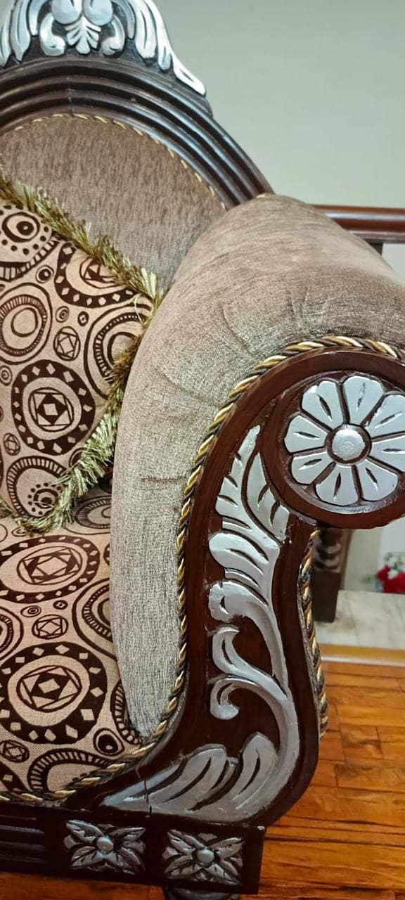 Solid Wood Dewan + Table 2