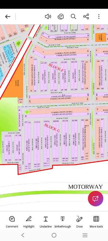 5 Marla Plot For Sale Phse 1 Citi Housing Sargodha Road 6