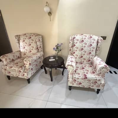 wooden chairs