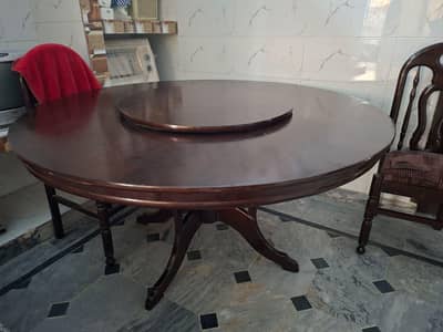 Dining table and chairs for sale