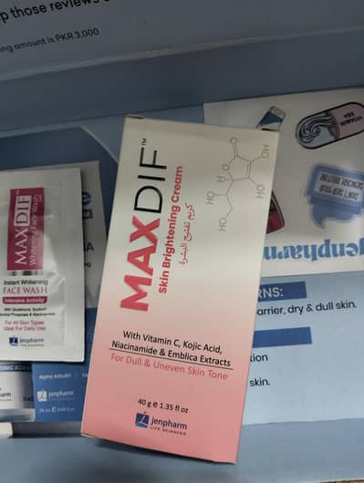 maxdif brightening Cream