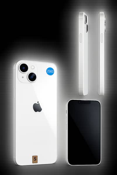 Apple iPhone 14 256GB – Pearl White – 94% Battery Health – Scratchless