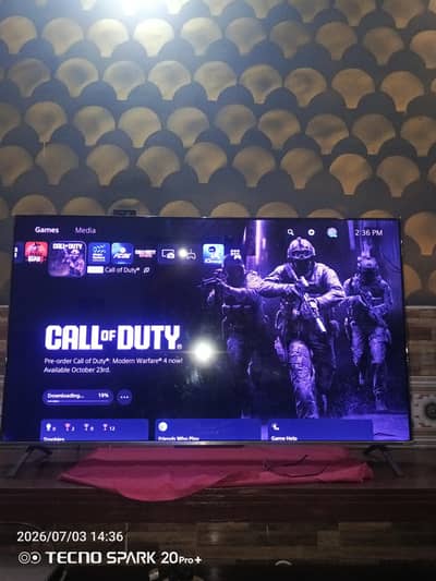 TCL SMART TV. . 55 INCH . . 4K // Excellent Condition // BOX AVAILABLE