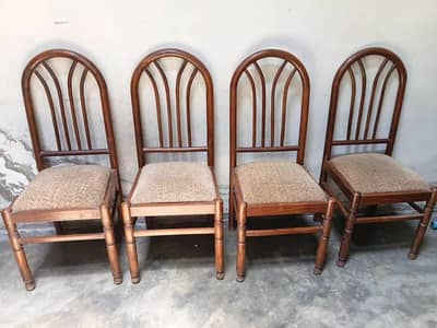 Dinning table with 6 chairs