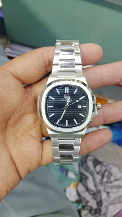 True Worth Premium Textured Dial Watch