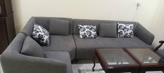 L shape Sofa 6-seater