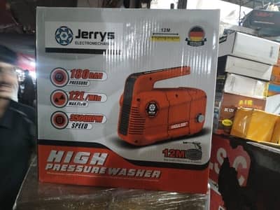 Jerry's Water Jet High Pressure Car Washer 180 Bar induction Motor