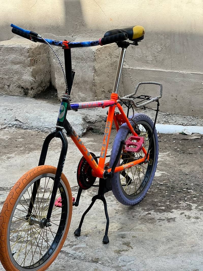 Wheeling cycle 8
