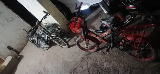 3 bicycle in good condition