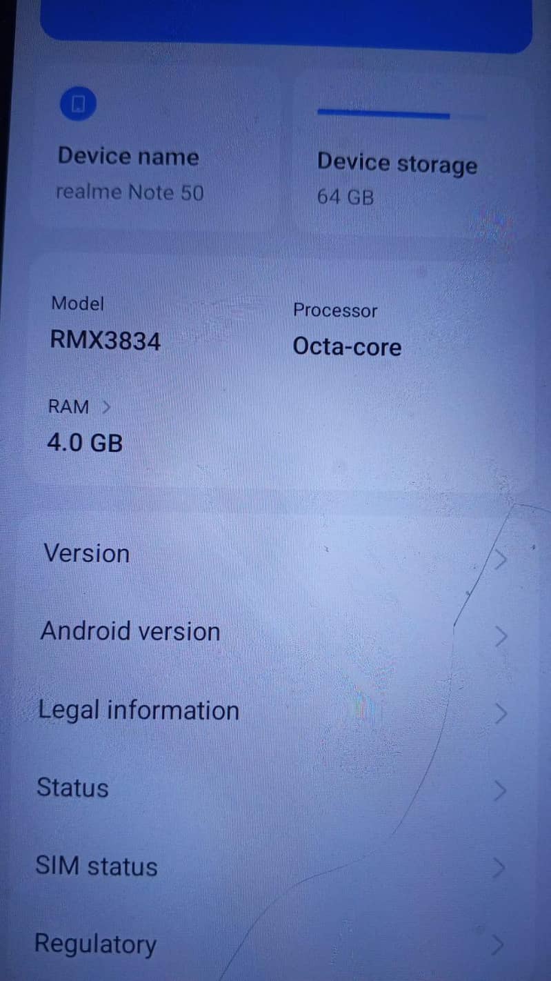 Realme Note 50 4