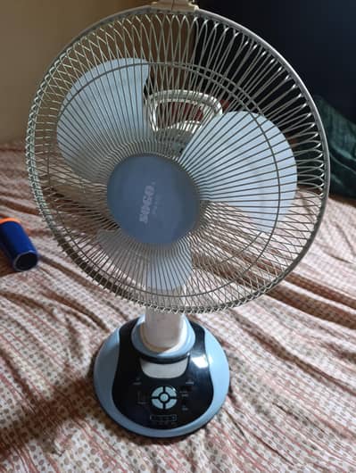 sogo rechargeable table fan for sale in 8500