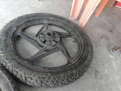 tyre and special rim for sell