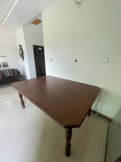 Dining table pure wood