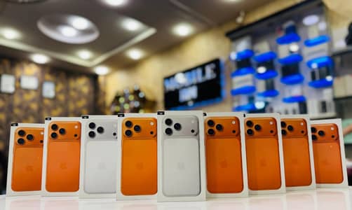 Box Pack Apple Iphone 17 Pro Max 256GB Dual E-SIm Orange NON Active