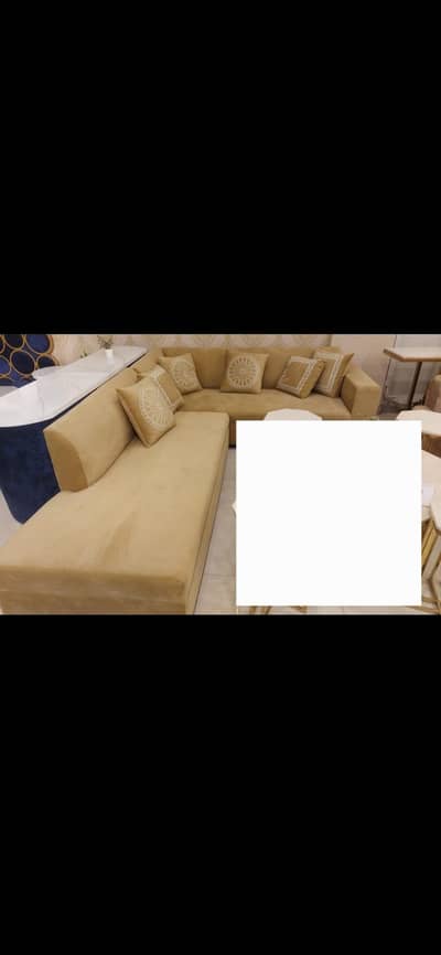 L. shape sofa