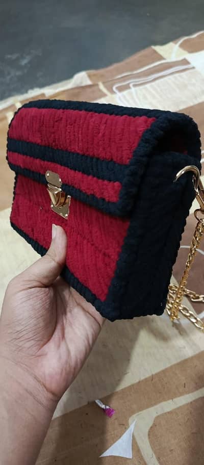 Handmade crochet bags