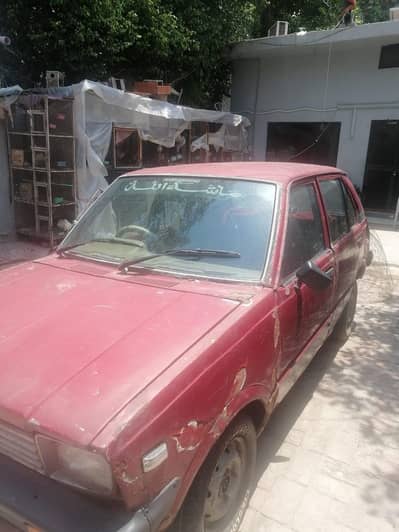 Red Suzuki FX Car
