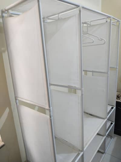 "2 Portable Wardrobe for Sale  brand new one open and pack Sturdy"