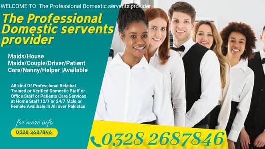 Maid /Cook/ Baby Care / Patient Care / Nurse / Kitchen Helper/ Driver