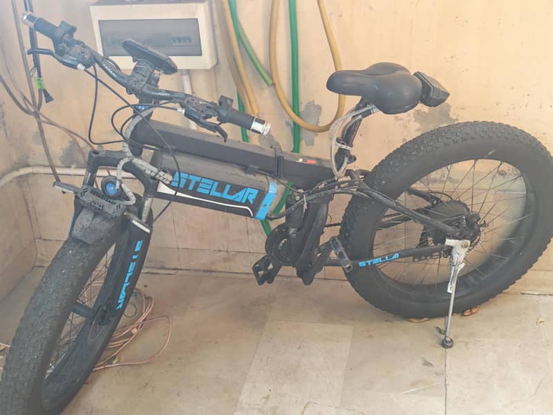 stellar foldable e bike 0