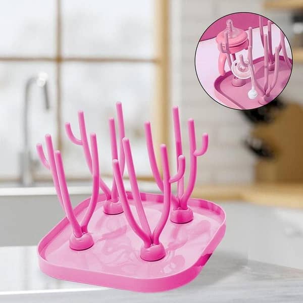 Baby Feeding Bottle Drying Rack and Stand