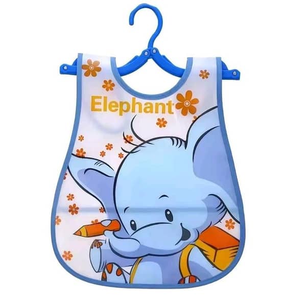 Baby Bib Waterproof Colorful Infant Bib Sleeveless Bibs Children Apron Coverall Feeding Apron