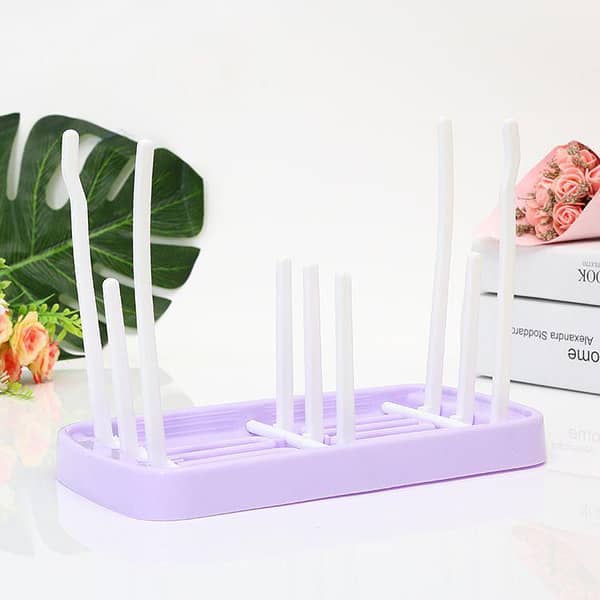 Baby Feeding Bottle Drain Rack Storage Drying Rack and Bottle Cleaning Dryer Drainer