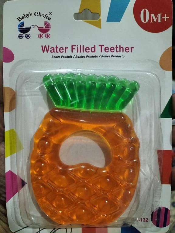 Baby Teether - Water-Filled Fruit Shape