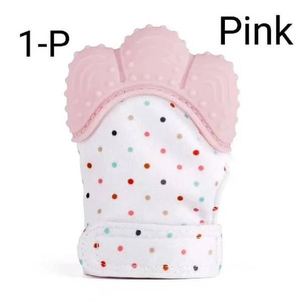 Silicone Baby Teether Mitten – BPA Free Teething Glove