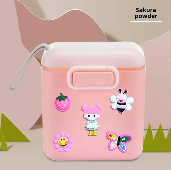 New Baby Milk Powder Portable Baby Food Storage Box Essential Cereal Infant Milk Powder Box Toddle Snacks Container