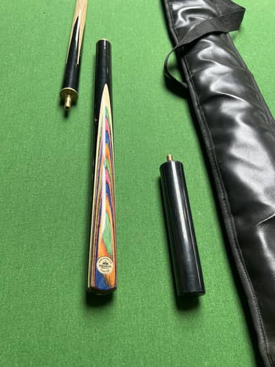 Handmade Custom Snooker Cue – Like New (Only 2 Months Old)