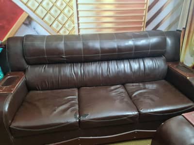 1+1+3  seater condition 10/8 exchange sofa combed